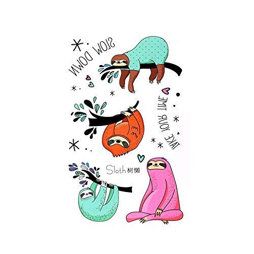 BETTERLINE Kids Temporary Tattoos - More than 100 Easy-to-Use Tattoos for Children (Animal Tattoos - 12 Sheets)