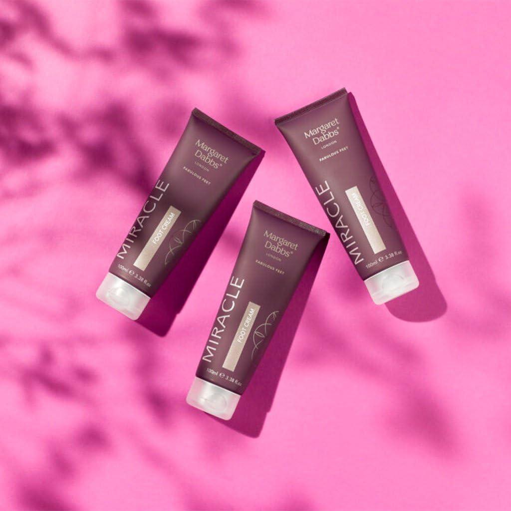 Margaret Dabbs Margaret Dabbs London Miracle Foot Cream - Controls Odor from Excessive Sweating - Protects Damaged Skin and Nails - Cream for Feet - 3.38 oz