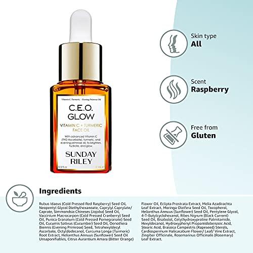 Sunday Riley Sunday Riley C.E.O. Glow Vitamin C & Turmeric Face Oil, 0.5 Fl Oz