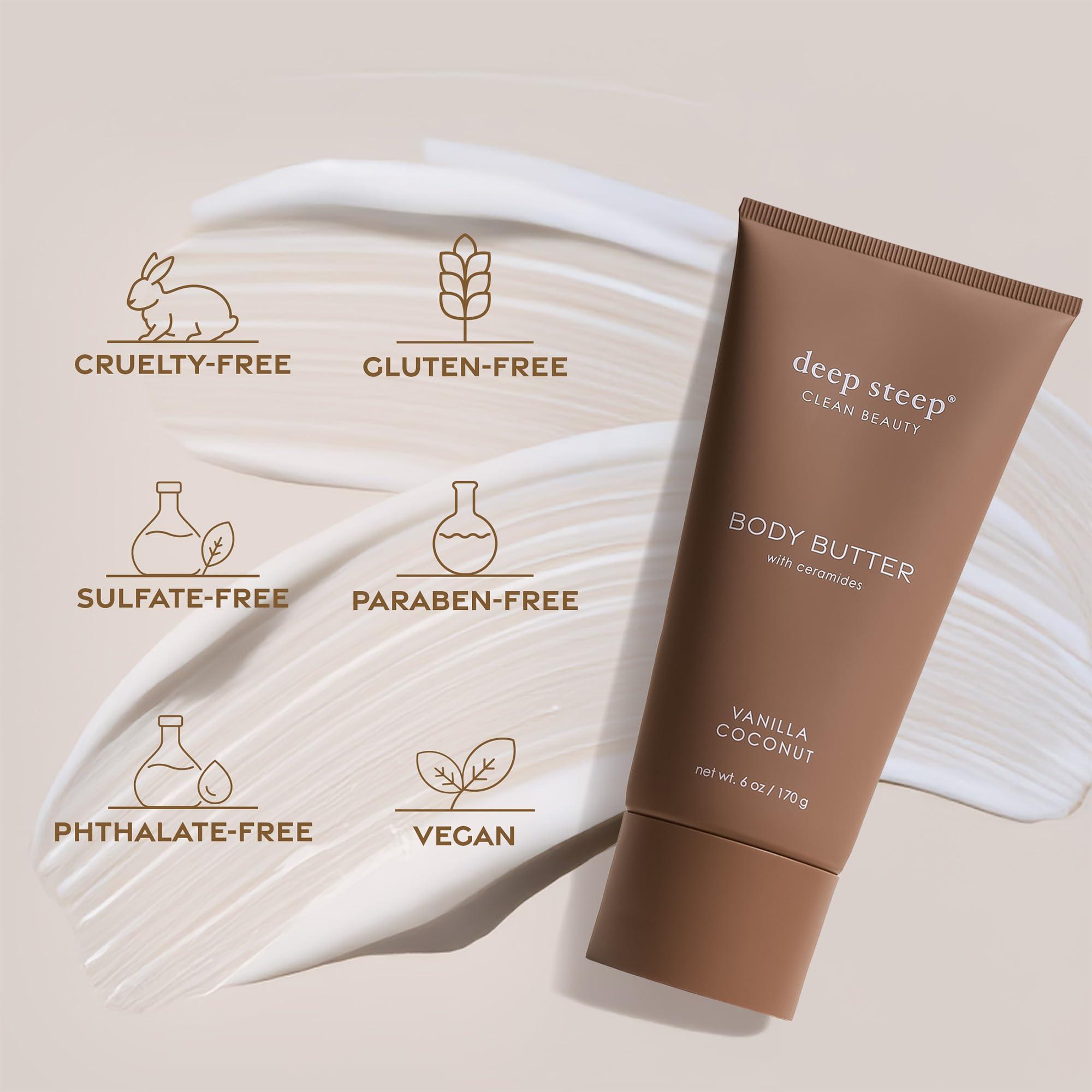 Deep Steep Deep Steep Body Butter, 6oz (Lavender Vanilla)