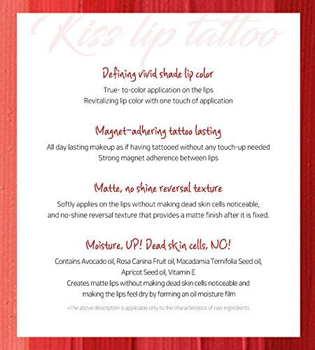 KORE BEAUTY USA Lip Tattoo Stain for Long Lasting Wear in Peach Hohenzollern M05