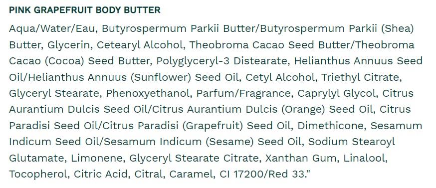 The Body Shop The Body Shop Body Butter, Pink Grapefruit, 1.7 Ounce