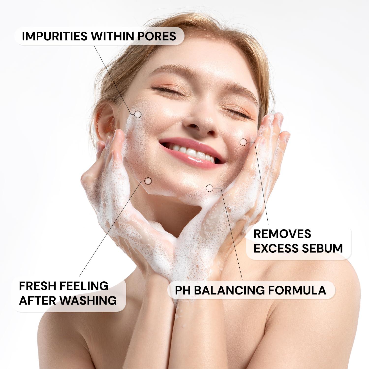 tHermoCEUTICAL tHermoCEUTICAL Post Enzyme Gentle Cleanser - Daily Exfoliating Face Wash, Facial Scrub Exfoliator with Papaya Enzyme Powder, 1.4 fl.oz