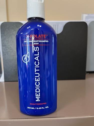 Mediceuticals Mediceuticals X-Folate Shampoo Anti Dandruff Shampoo for Women and Men Persistent Dandruff Control For Scaly, Flaky Scalp and Scalp Buildup - Reduces Itching - 8.45 oz/ 250ml