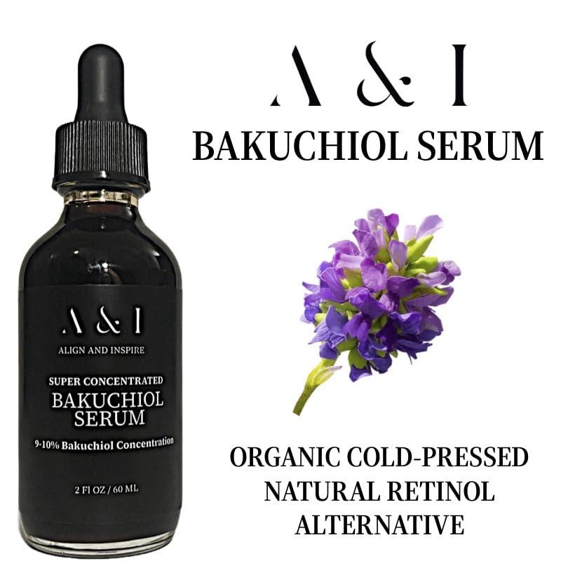 Generic Generic 100% Pure, Cold Pressed, Bakuchiol Serum 2 oz, Plant-Based Natural Retinol Alternative
