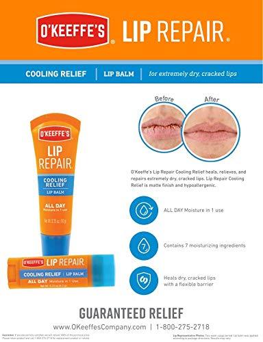 O\'Keeffe\'s O\'Keeffe\'s Cooling Lip Repair Lip Balm for Dry, Cracked Lips, Stick