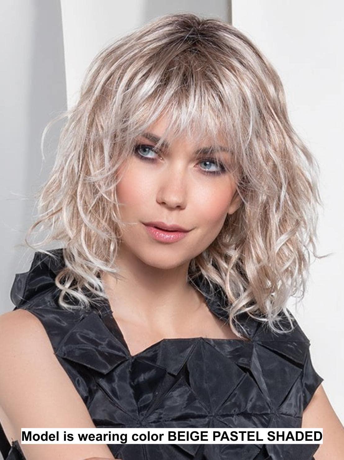 Ellen Wille Bundle - 2 Items: Perla Petite/Average Wig by Ellen Wille, Christy\'s Wigs Q & A Booklet - Color: BEIGE-PASTEL-SHADED