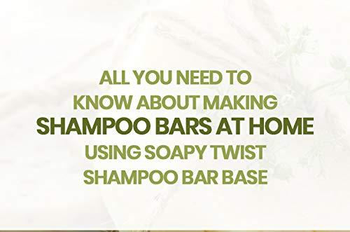 Soapy Twist Soapy Twist Shampoo Bar Base, 300g, Sulfate Free, Paraben Free