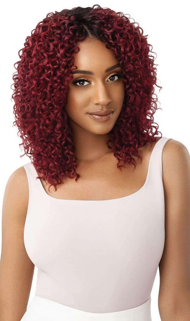 Outre Outre Human Hair Purple Pack 3PCS WET and WAVY STYLE BOHO CURL (2)