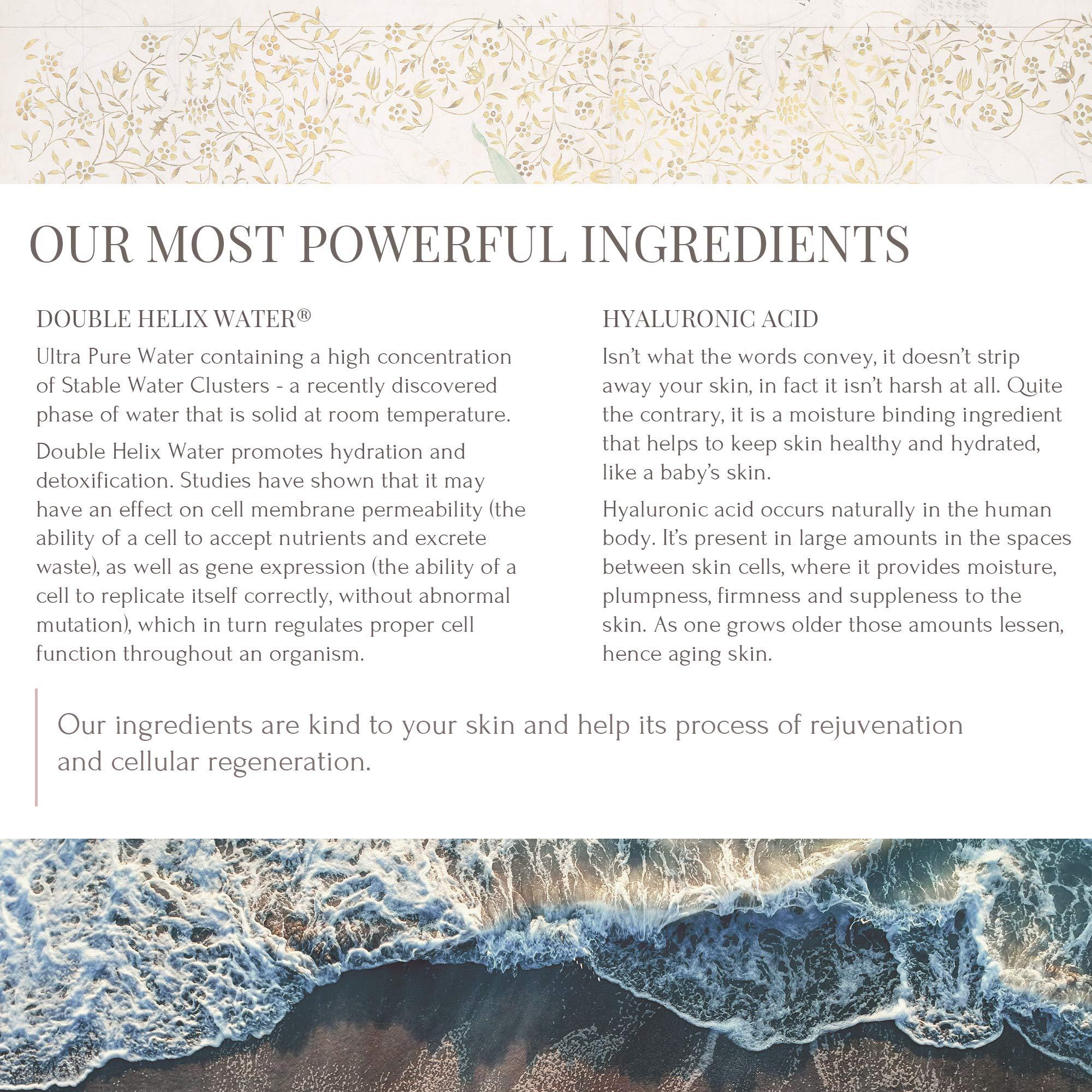 Martine: Pure & Simple Martine: Pure & Simple Facial Mist Spray to Hydrate, Tone, and Soften Skin, Setting Spray Made With Double Helix Water. (4 oz)