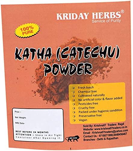 Admart Admart Pure and 100% Natural Katha Powder for Pan, Acacia Catechu for Hair Care, 99 gm