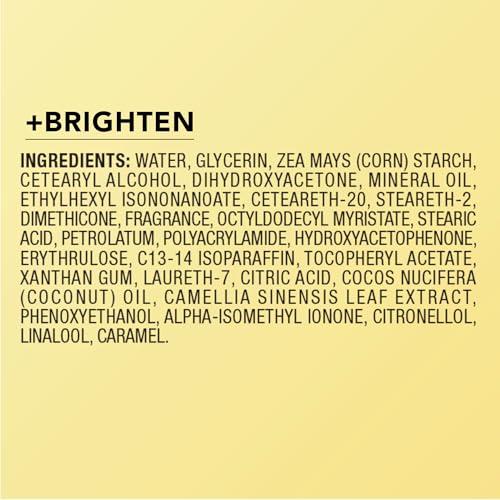 Jergens Jergens Natural Glow Self Tanner Body Lotion, Sunless Tanning, Medium to Deep Skin Tone, Daily Moisturizer with Coconut Oil, Vitamin E and Antioxidants, 7.5 Oz