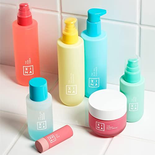 3ina 3ina MAKEUP - Vegan - Cruelty Free - The Blue Gel Cleanser - Blue - Makeup remover - Refreshing micellar formula - Aloe & Hamamelis - Smooths, calms, refresh and purifies skin