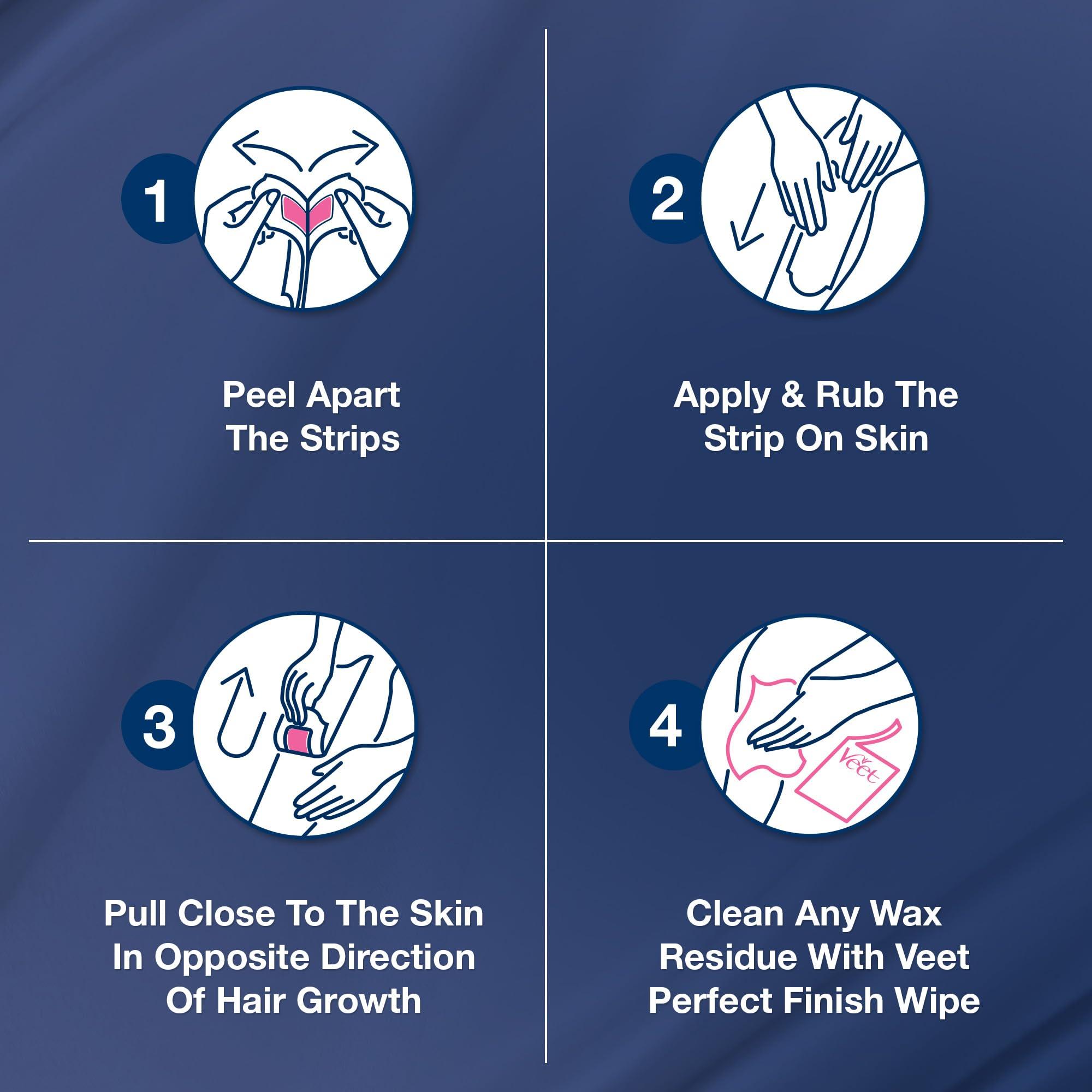 Veet Veet Wax Strips for Sensitive Skin x 20