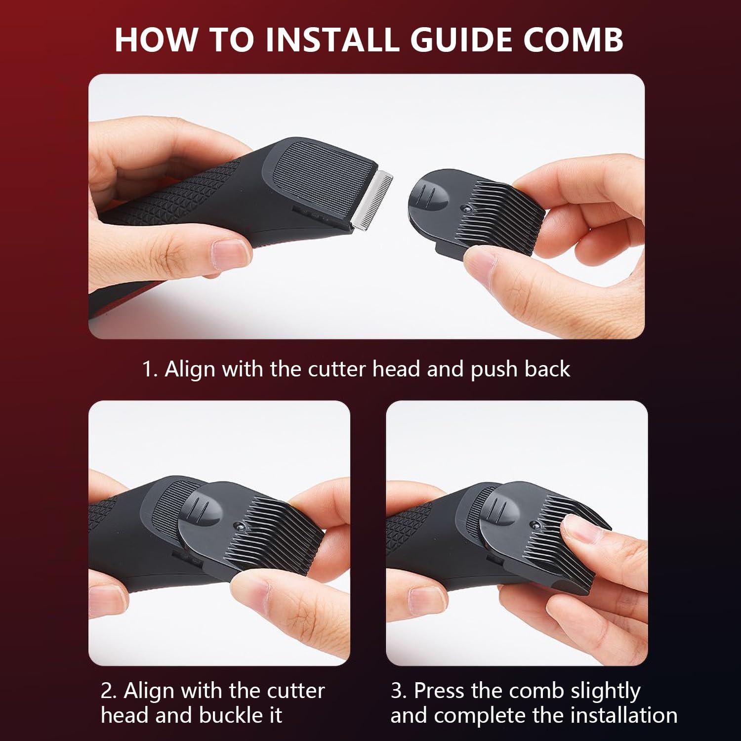 SRS Ball Trimmer Shaver, Waterproof Electric Body Hair Trimmer for Men Women Wet Dry Use, Blue