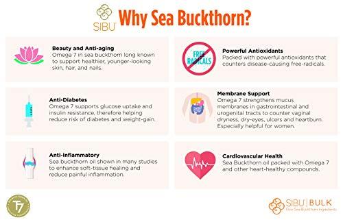 sibu sibu Premium Himalayan Sea Buckthorn Seed Oil, 4 oz