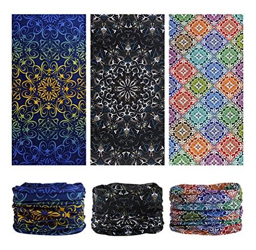 VANCROWN VANCROWN Headband Head Wrap Headwear Sport Sweatband 280 Patterns 12 in 1 Magic Scarf 12PCS 9PCS & 6PCS (12PCS.Arabesque.1)