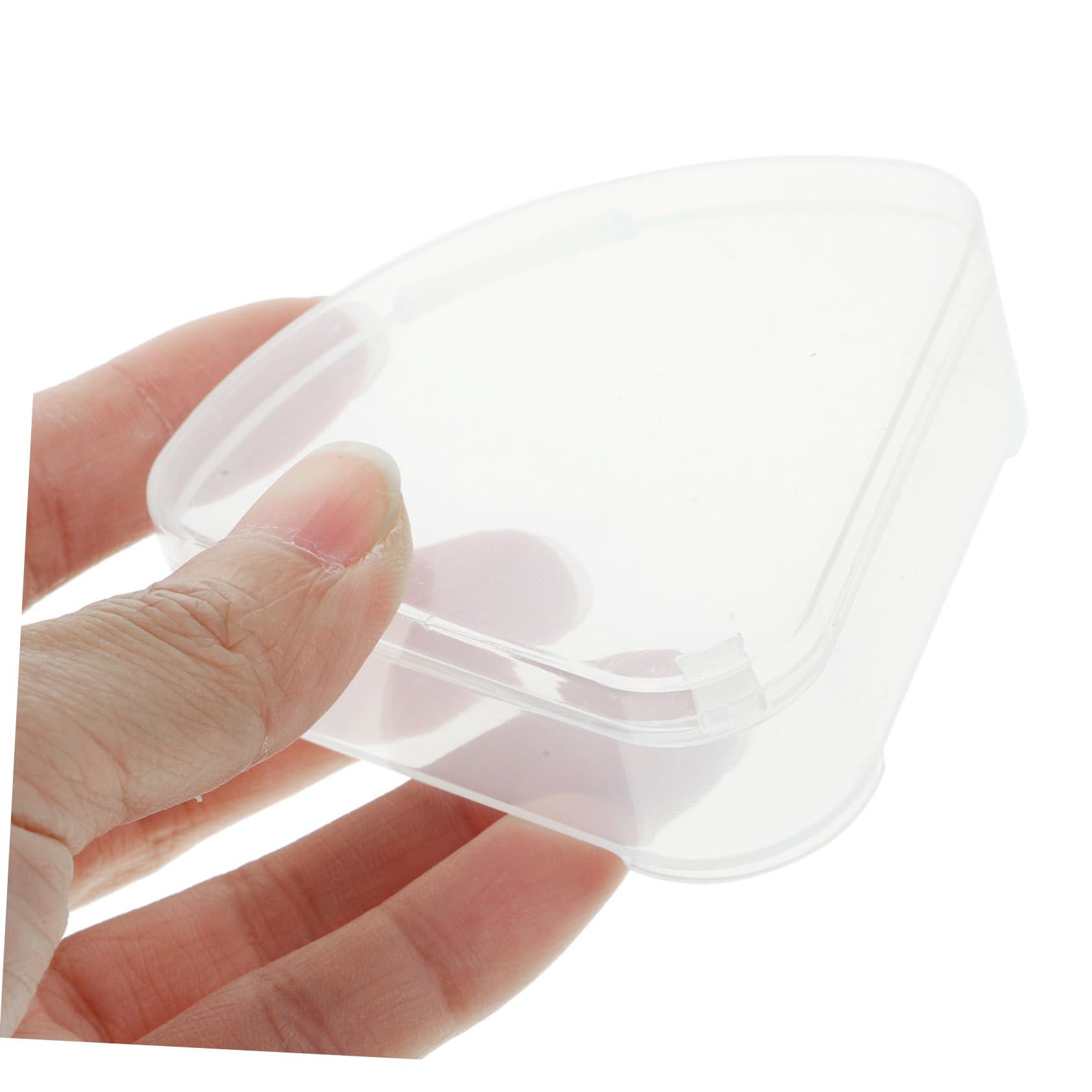 Beatifufu Beatifufu Powder Puff Beauty Box Set 4pcs Plastic Storage Boxes Makeup Sponge Holder Travel Size Sturdy and Easy to Store