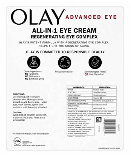 Olay Olay Advanced Eye Cream, 0.5 oz (Pack of 2) (1.0oz)