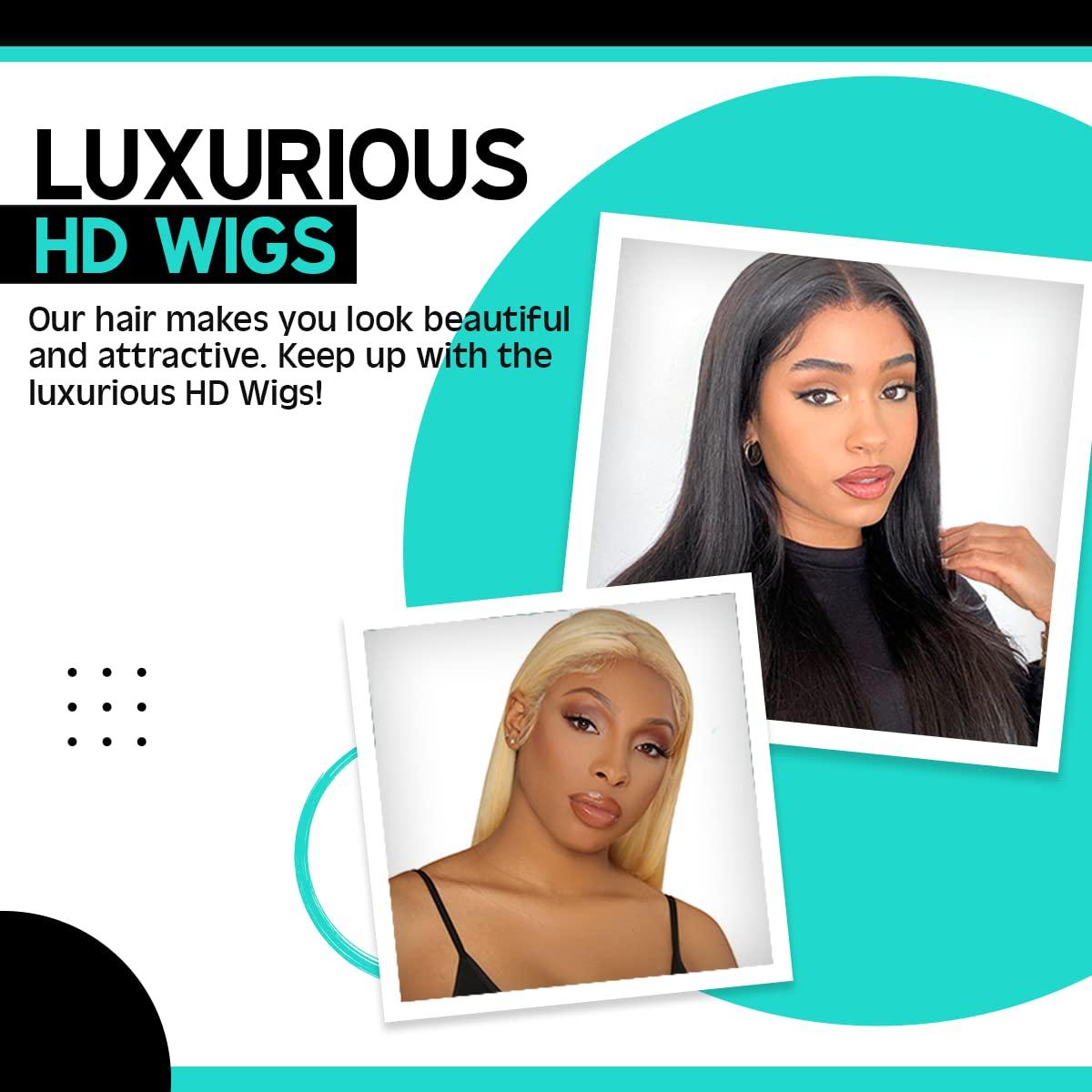 SHIKA & CO. EXTENSIONS HD LACE FRONTAL WIGS BODY WAVE 26"