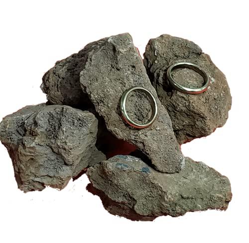 The Zorb The Zorb Healing Stones Ring | EMF Protection Ring - for Men & Women | Far-Infrared Ring | Ancient Healing Ring 8