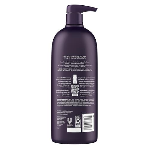 Unilever Nexxus Keraphix ProteinFusion Conditioner with Keratin Protein and Black Rice Conditioner for Damaged Hair 33.8 oz
