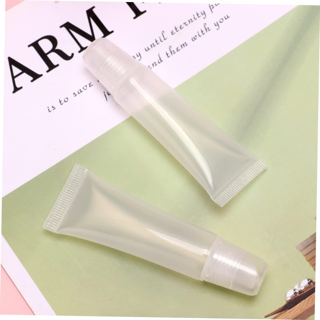 POPETPOP POPETPOP 3sets 10ml Empty Tube Storage Reusable Leakproof Containers for Lip Pomade Cosmetic Packing Tubes 60pcs*3