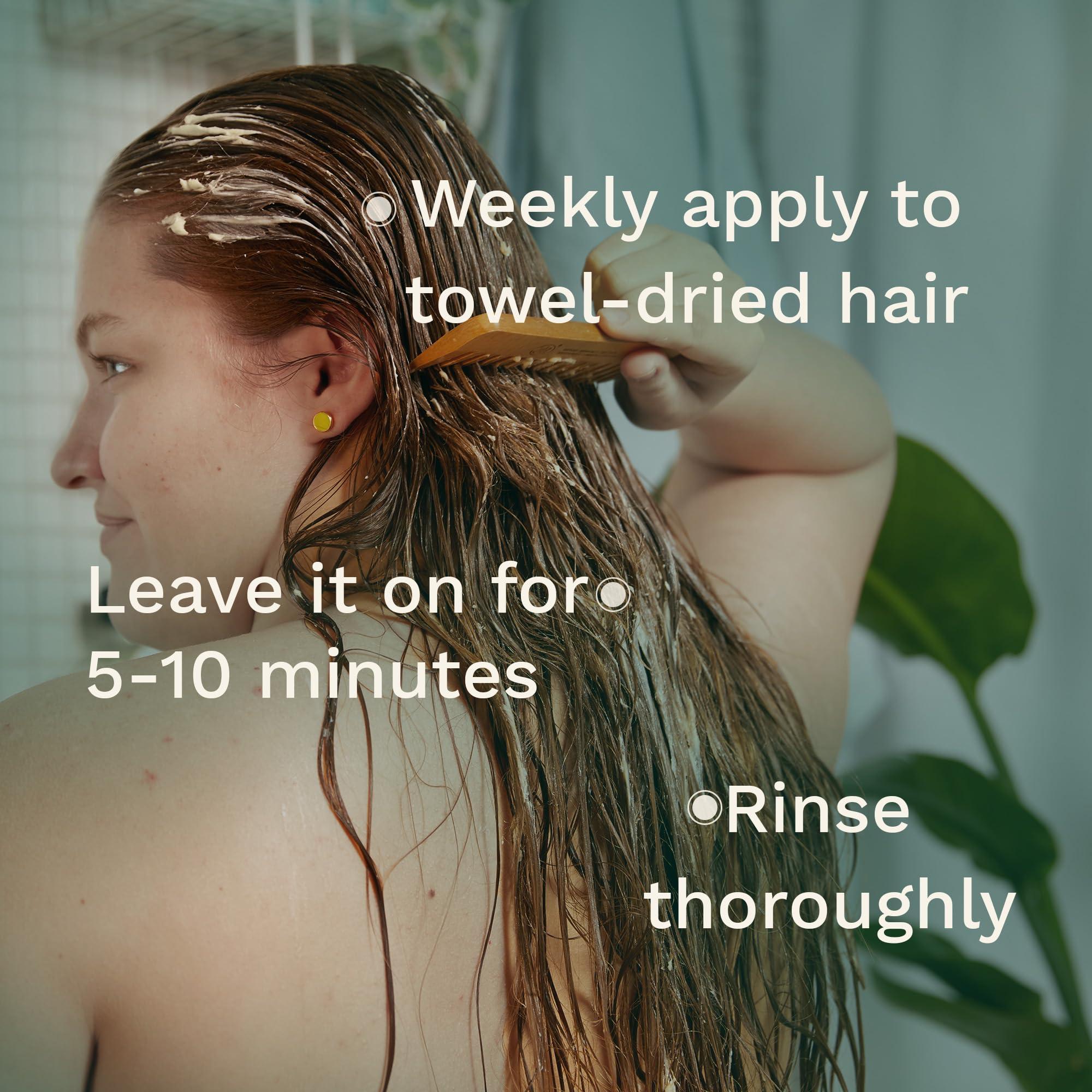 The Body Shop The Body Shop Banana Truly Nourishing Hair Mask, 8.2 Fl Oz (Vegan)