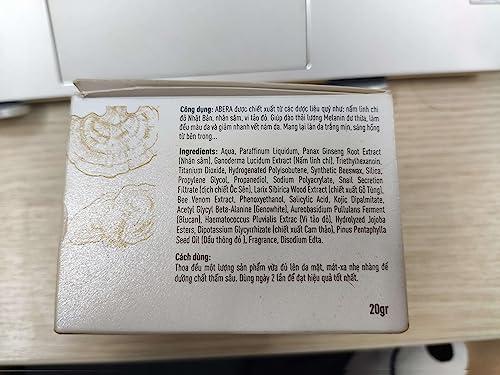 ABERA ABERA Kasumi Glowing Cream, Melasma Treatment with Niacinamide & HA, Dark Spot Remover For Face, Reduce Fine Lines, Wrinkles, Anti-aging, Red Ginseng Extract, Melasma Cream (0.7 Oz Per Item) (5 Boxes)