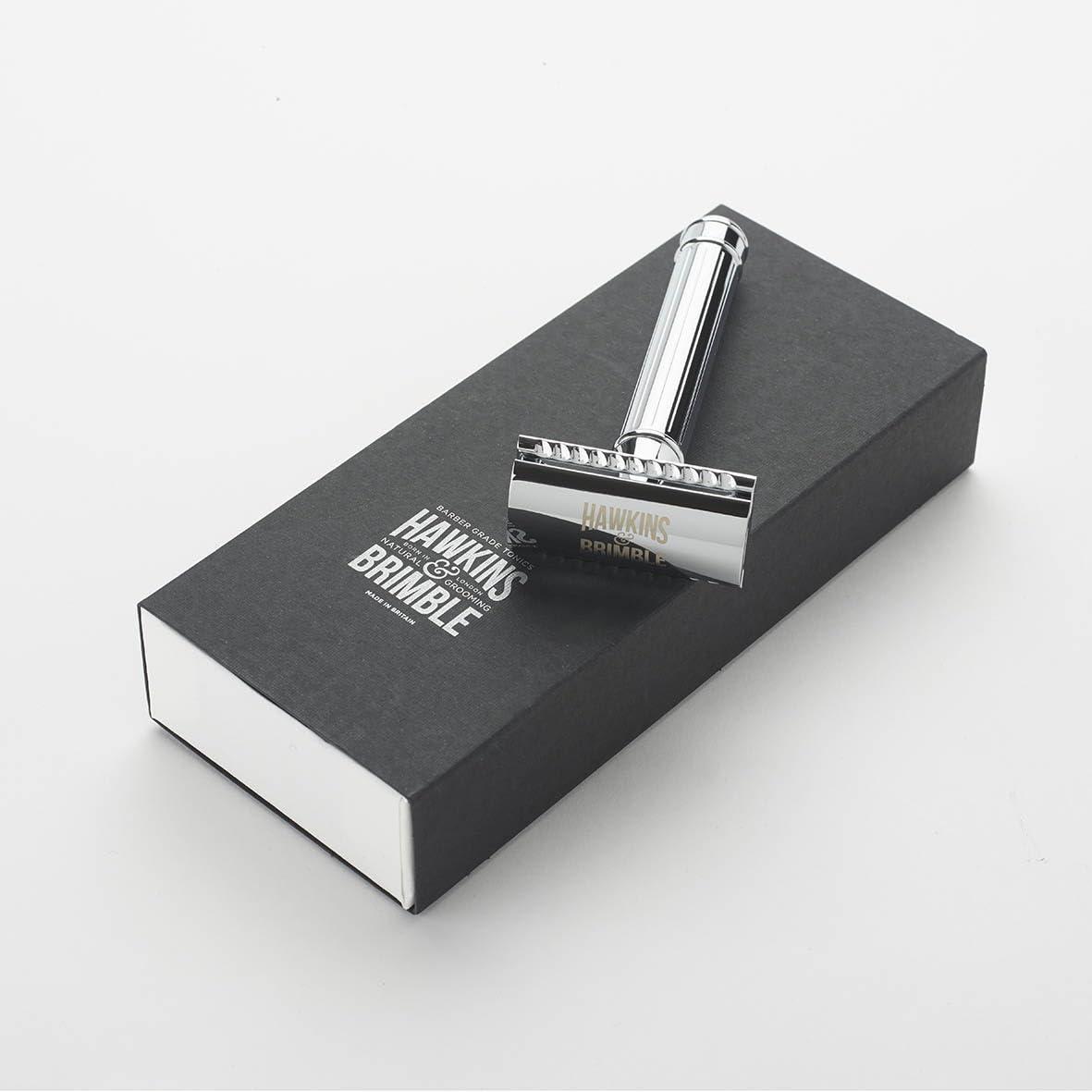 Hawkins & Brimble Hawkins & Brimble - Traditional Metal Safety Razor