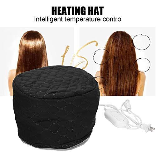 HURRISE Hair Steamer, Thermal Heat, Deep Conditioning Black Hair Scalp Treatment Spa Hot Head Care Electric for Home Use