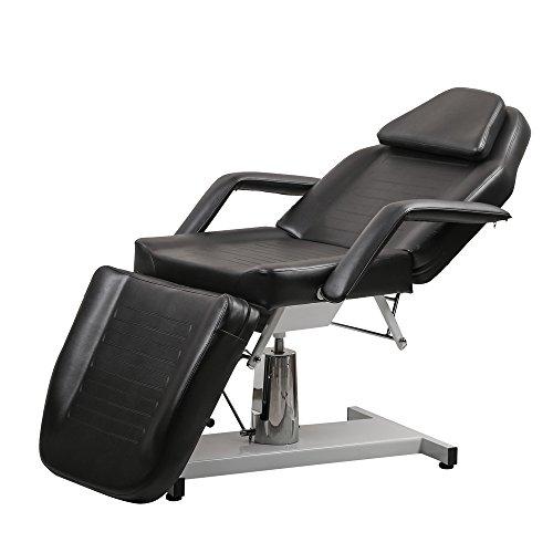 ColdBeauty New ColdBeauty Black Facial Massage Table Bed Chair Beauty Salon Equipment