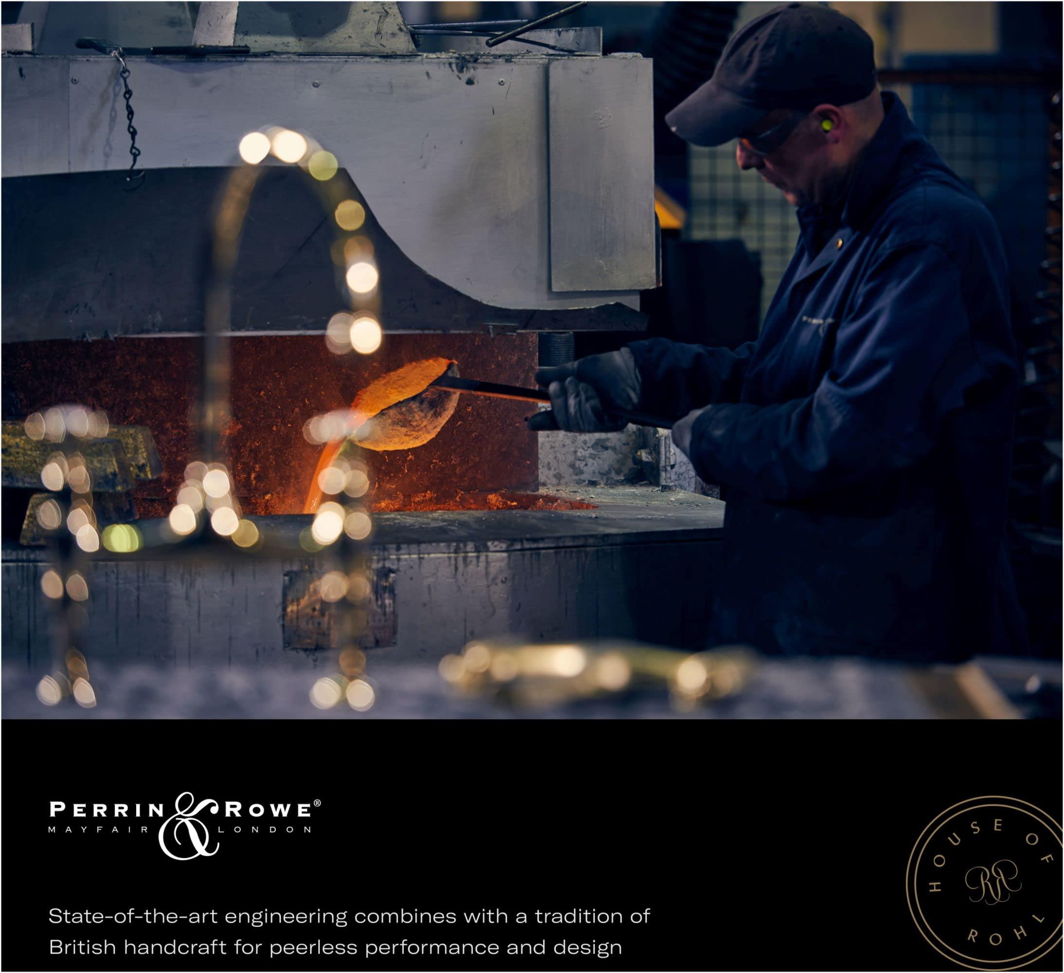 Rohl Perrin & Rowe U.6595SEG Rohl Bathroom-Hardware Bath Faucets and Accessories, Satin English Gold