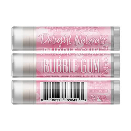 Delight Naturals Delight Naturals Bubble Gum Lip Balm - Single Tube