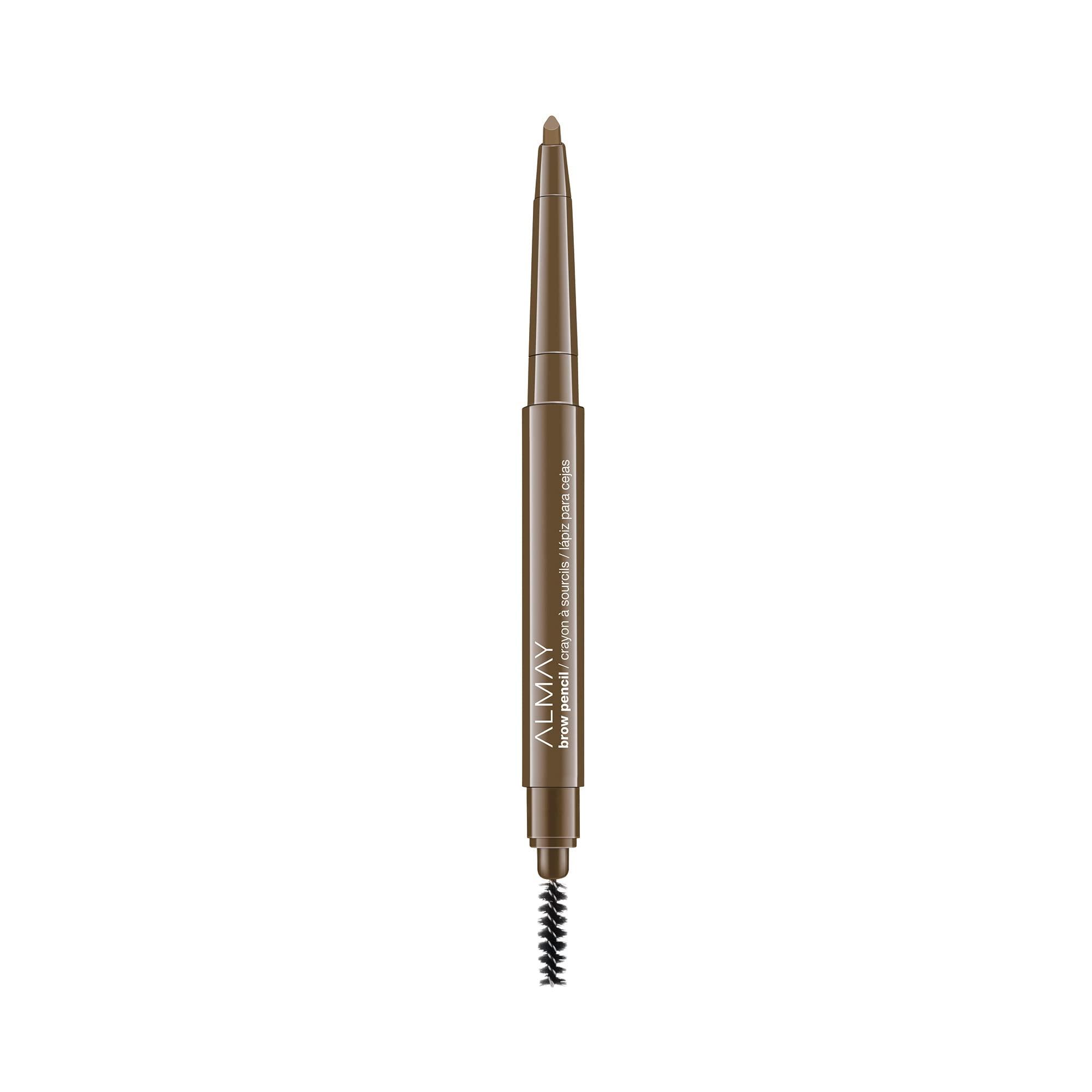 Almay Almay Eyebrow Pencil with Spoolie Brush, Easy to Achieve Brows, Hypoallergenic, Taupe, 0.01 Oz