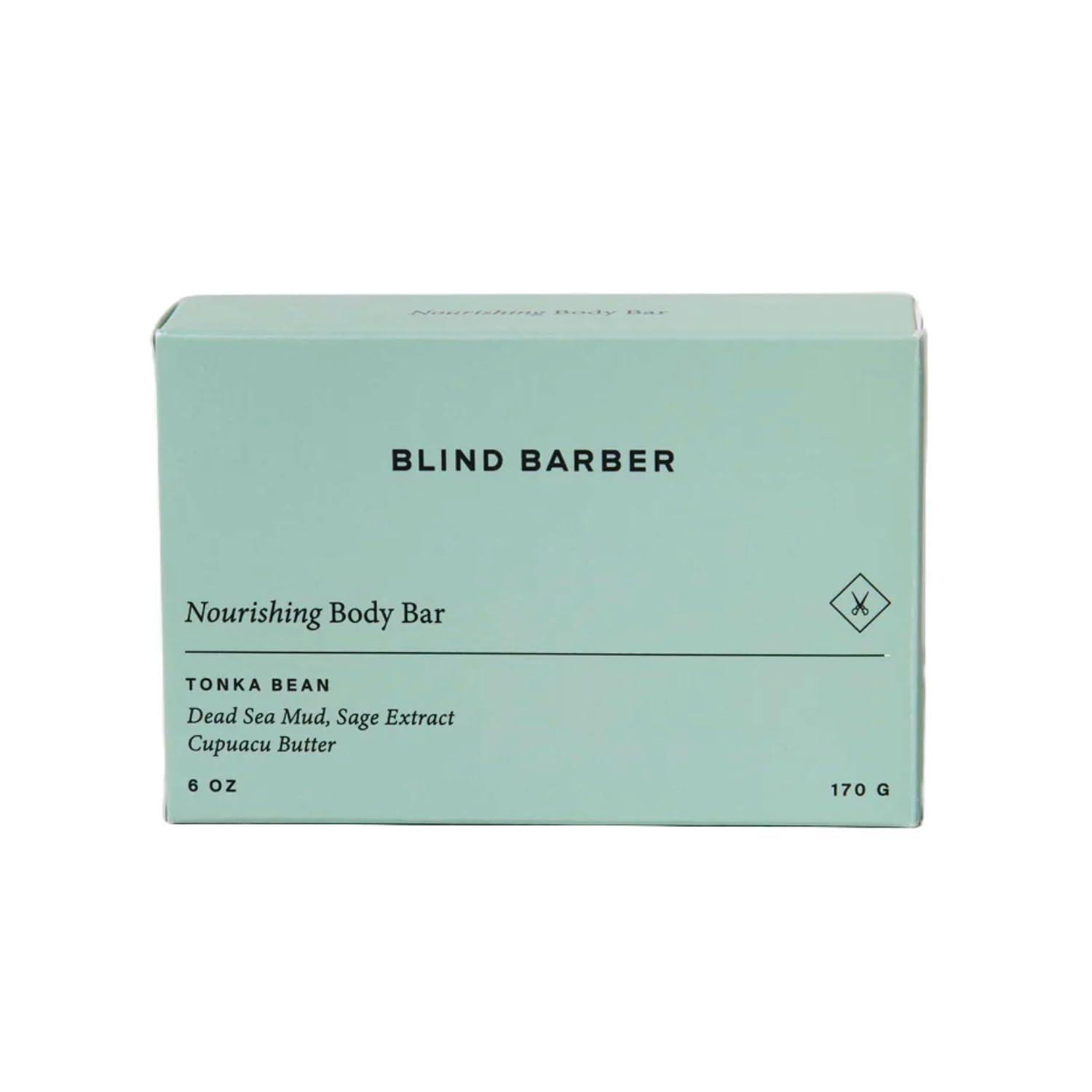 Blind Barber Blind Barber Nourishing Bar - Hydrating Body Bar Soap - Moisturizing Body Wash That Gently Cleanses & Leaves Skin Moisturized - Bar Soap for Men (6 Ounce)