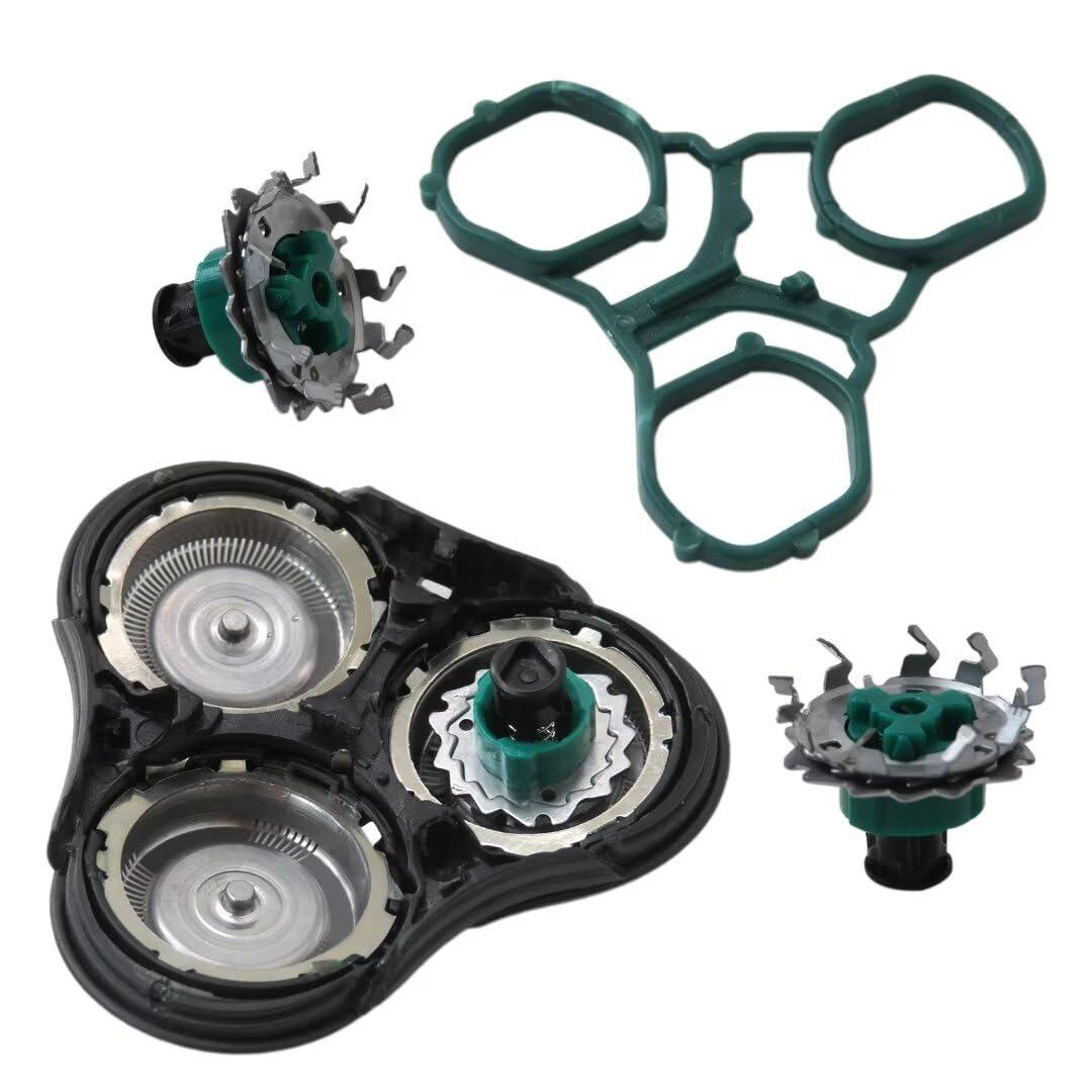 ATIODYUUK ATIODYUUK Upgraded RQ11 Series Replacement Shaver Heads for Philips Norelco RQ1180 RQ1160 RQ1150 1150x ATIODYUUK