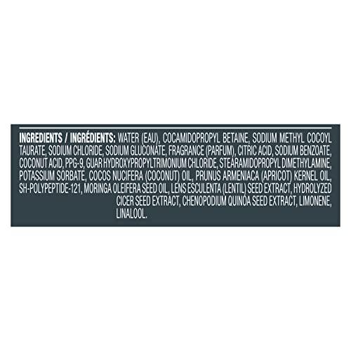 Dove DOVE MEN + CARE Real Bio-Mimetic Care Shampoo For Damaged Hair Reconstruct Sulfate-Free Shampoo With Coco Fatty Acid + Vegan Keratin 10oz