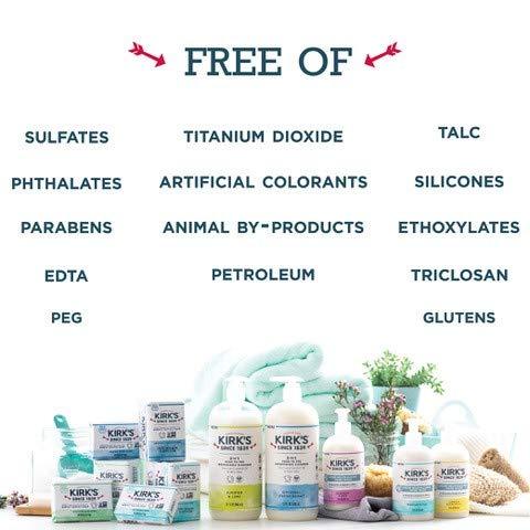 Kirk's Kirk\'s Original Coco Castile Bar Soap Original Fresh Scent 4 Ounces (Pack of 10)