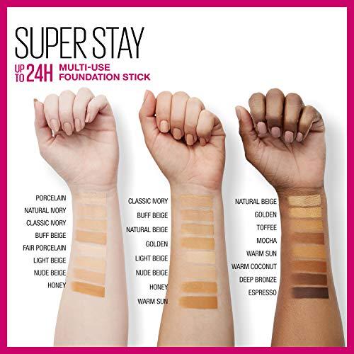 Maybelline New York Maybelline New York Super Stay Foundation Stick for Normal To Oily Skin, Warm sun, 0.25 Ounce
