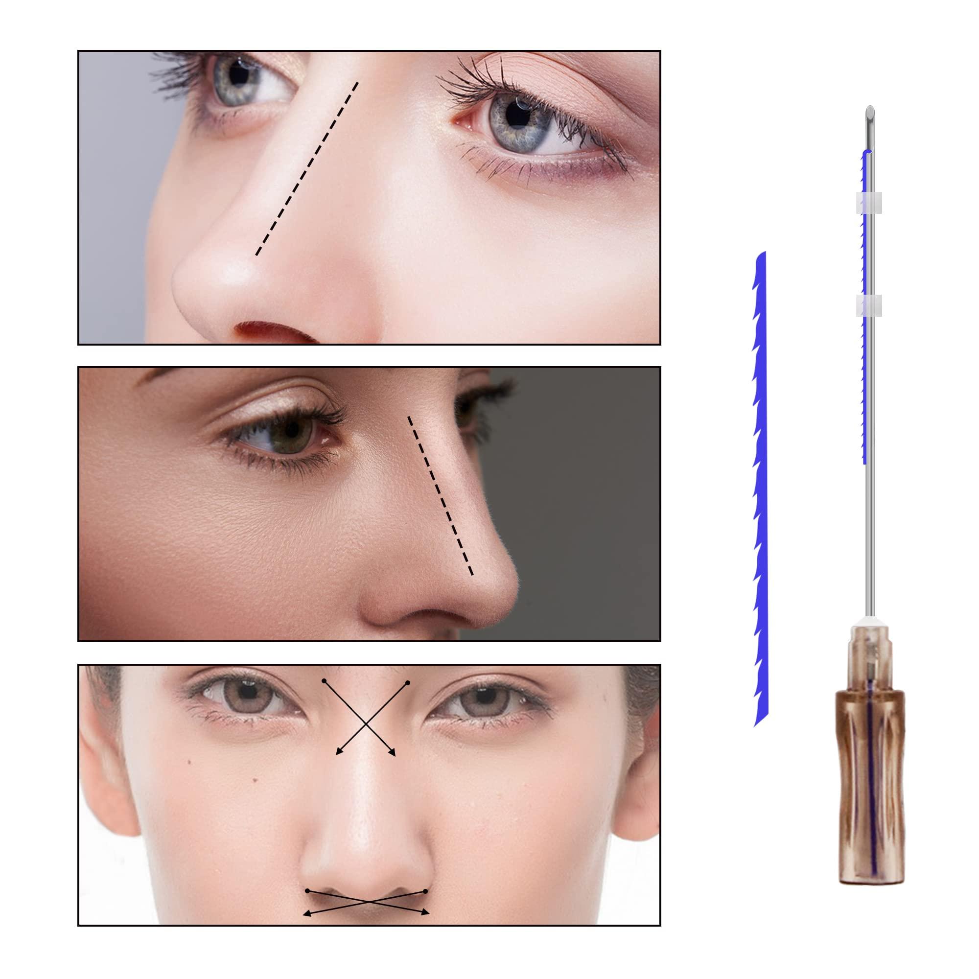 HYPOD HYPOD Pdo Cog Threads, Nose Thread Pdo Lifting Thread 16 PCS, 19G60MM