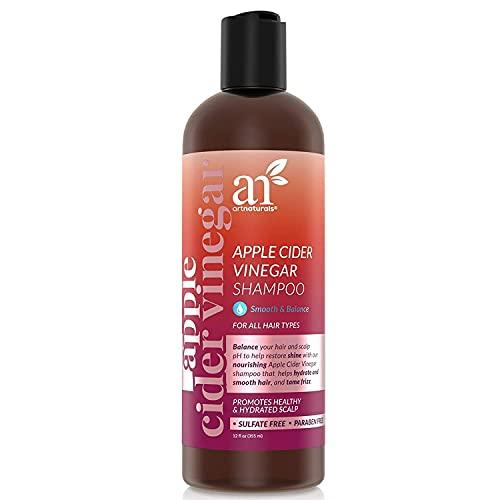 Artnaturals Artnaturals Apple Cider Vinegar Shampoo – (12 Fl Oz / 355ml) – for All Hair Types - Plant Base Blend - Coconut Oil and Vitamin E for Split Ends, Shine, Stronger and Smoother