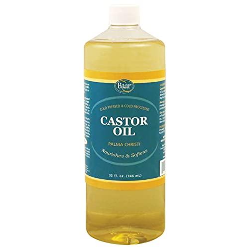 Baar Baar Cold-Pressed, Cold-Processed, Hexane Free Castor Oil, 32 Ounces
