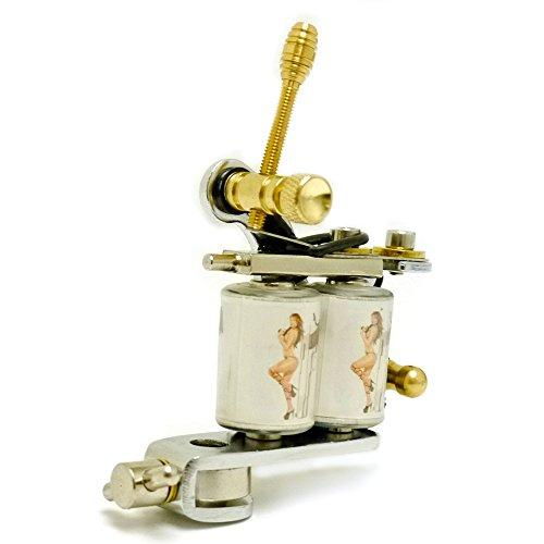 Hildbrandt HILDBRANDT .44 Magnum Tattoo Machine 10 Wrap Liner Tatoo Gun Coil Tatuage