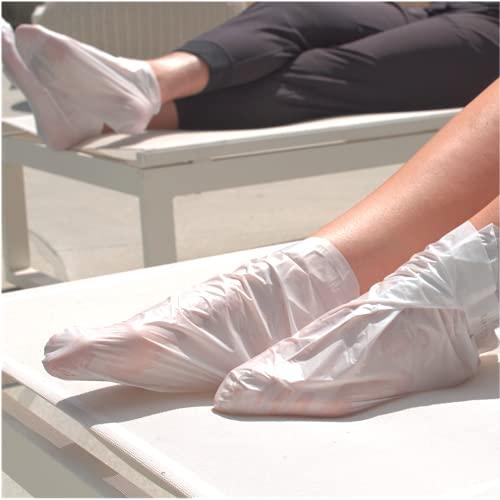 LAPCOS LAPCOS Foot Mask, Moisturizing Spa Treatment with Peppermint and Lavender, Repair Dry Cracked Heels & Feet, Korean Beauty Favorite, 1-Pack