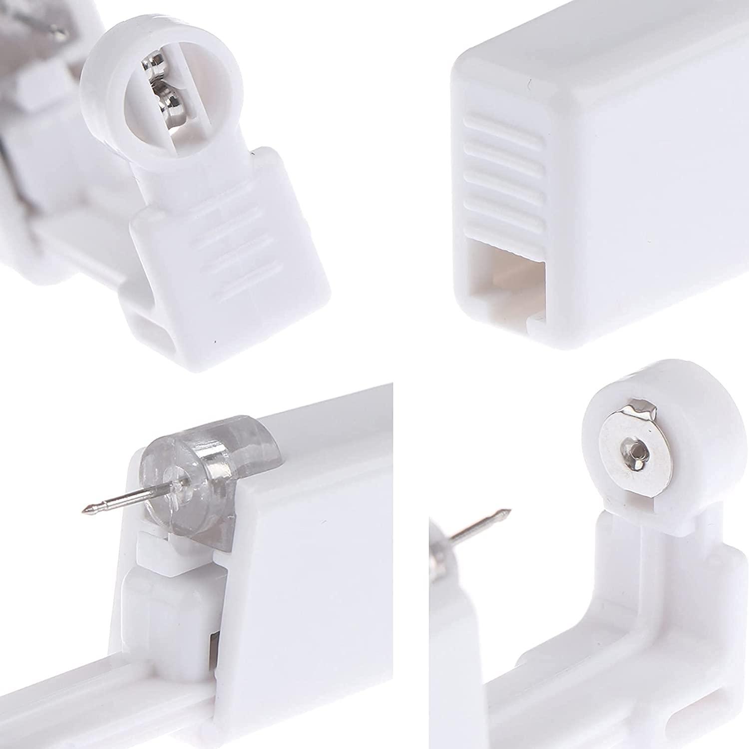 prgislew prgislew Nose Piercing Gun Self Nose Piercing Kit Unit Safety Disposable Nose Piercing Gun with Nose Stud Piercing Kit Tool for Cartilage Piercing Gun Piercing Jewelry(6pcs)