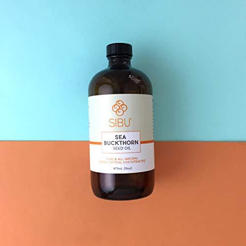 sibu sibu Premium Himalayan Sea Buckthorn Seed Oil, 4 oz