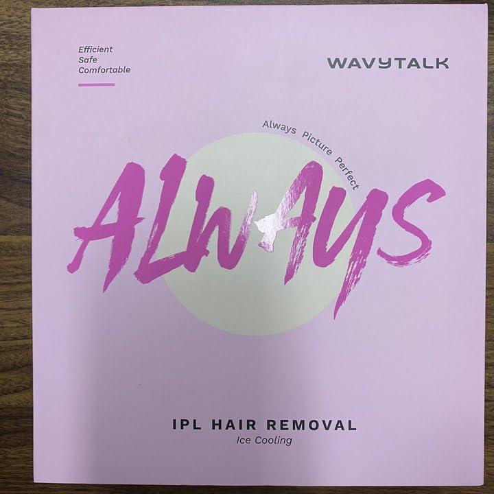 wavytalk Laser Hair Removal for Women and Men,IPL Hair Removal with Ice Cooling Function for Nearly Painless and Long-Lasting Results,24J High Energy IPL Laser Hair Removal for Armpits Legs Arms Bikini,Corded