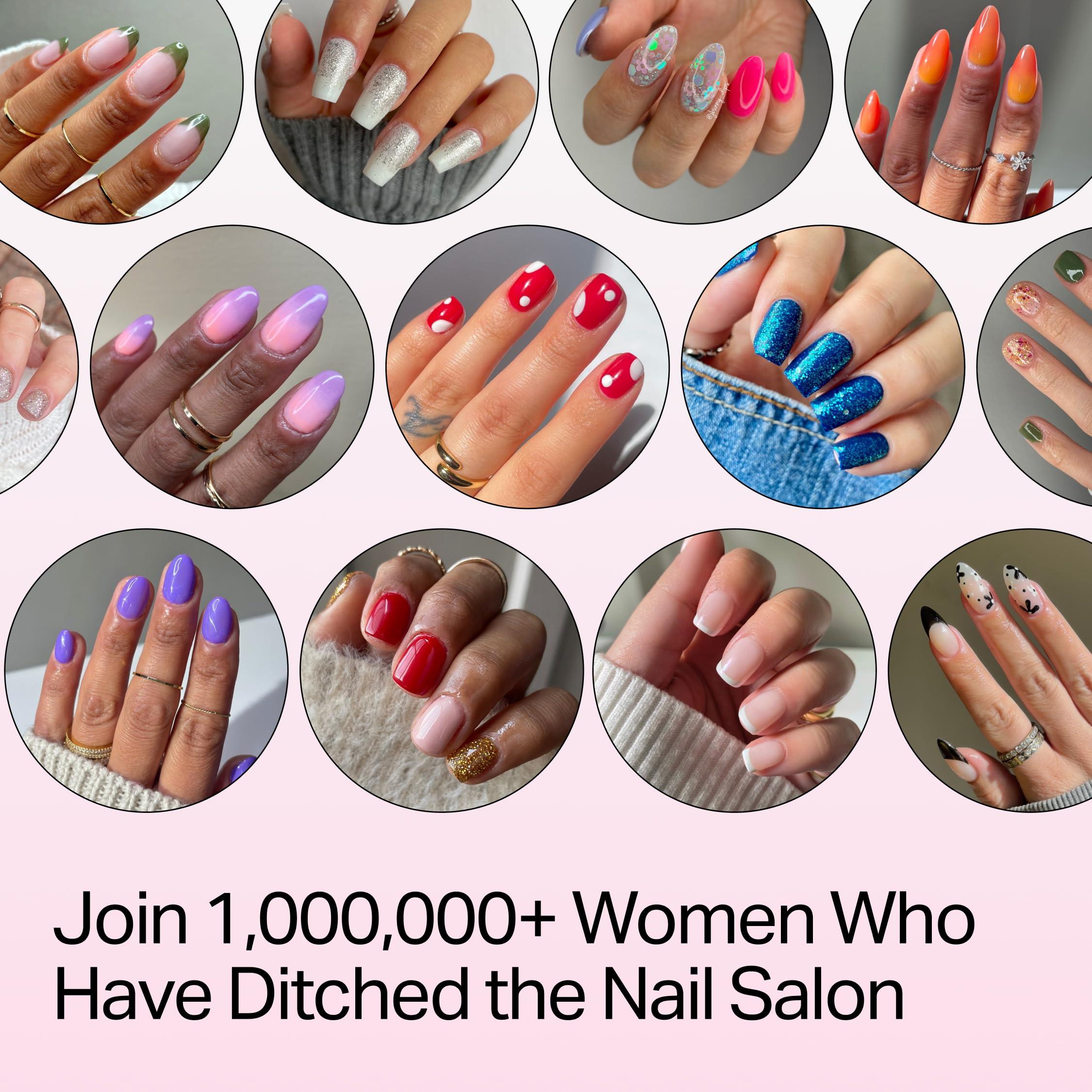 Nailboo Nailboo PREMIUM Nail Dip Powder, Long-Lasting Dip Nails, Use With Nailboo Essential Liquids, Wine Time Deep Burgundy Nail Dip Powder, 0.5 oz (1 Pack)