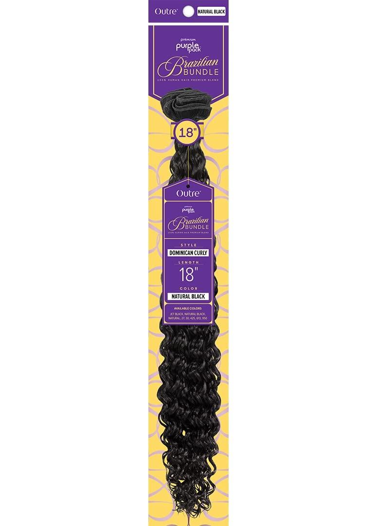 Outre Outre Purple Pack Brazilian Bundle-Single Collection-Dominican Curl 36 (Natural)